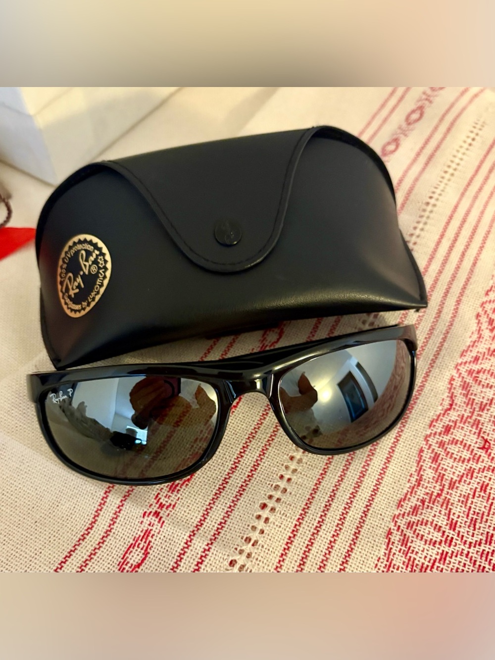 Vintage Ray-Ban Predator RB 2027 601/W1 3P Full Rim Polarized Lens Sunglasses